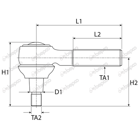Cap bara cu tija Same [2]