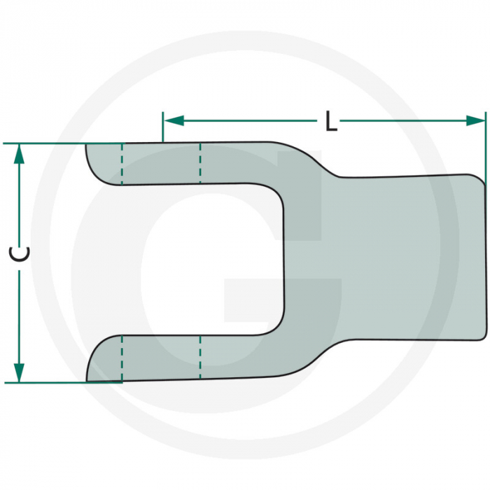 Cap cardan 1 3/8 6 dinti 102-7606 [2]
