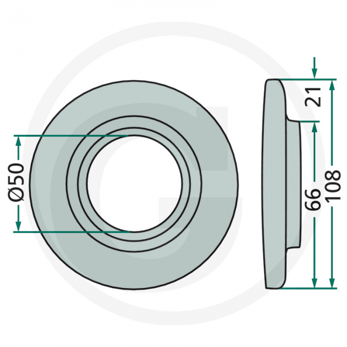 Capac protectie KM 20 64706228340F 06228340 VF06228340 6228340 [2]