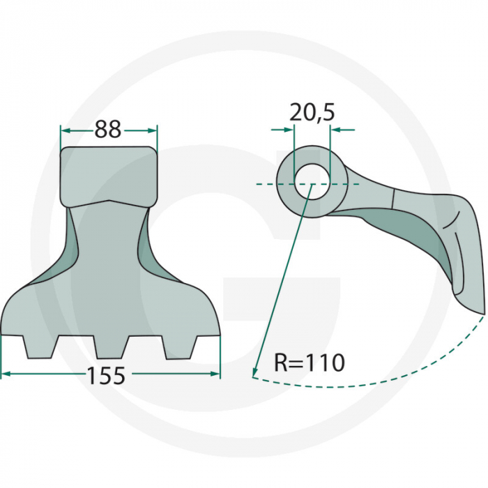 Ciocan tocatoare *20 18063-RM-2 [2]