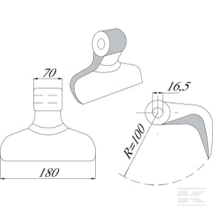 Ciocan tocator Ferri *16,5 mm CK2460 [2]