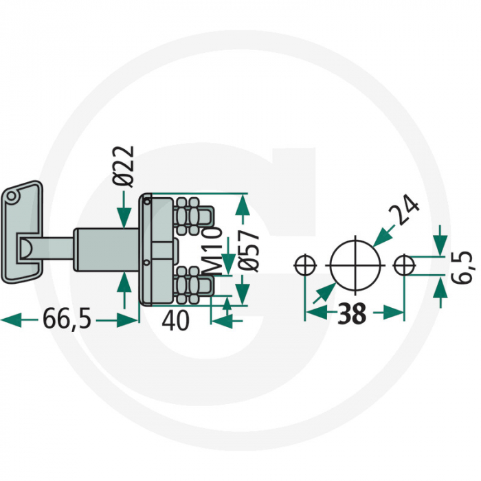 Contact general 4556EK 002843001 6EK002843-001   [3]