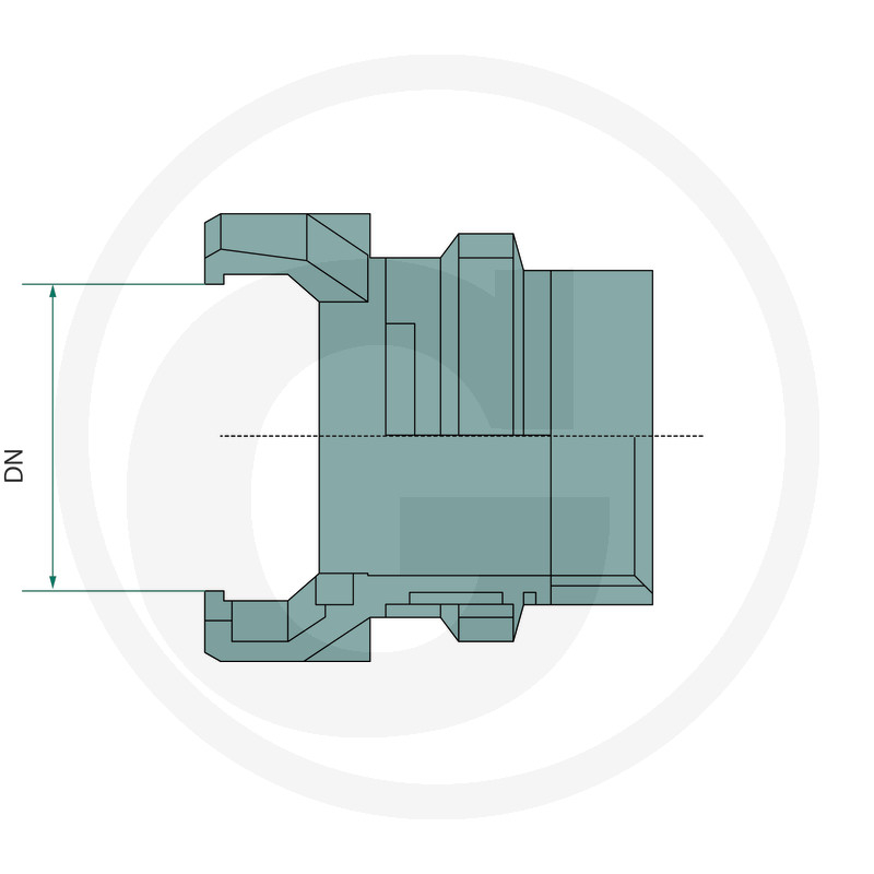 Cupla furtun vidanja *102 Guillemin   Guillemin [2]