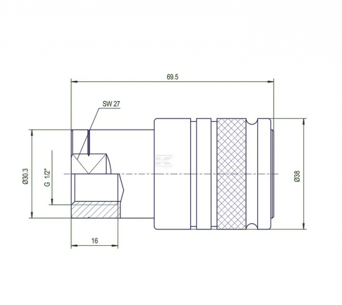 Cupla rapida SKP mama 1/2" SKPF12C08N [3]