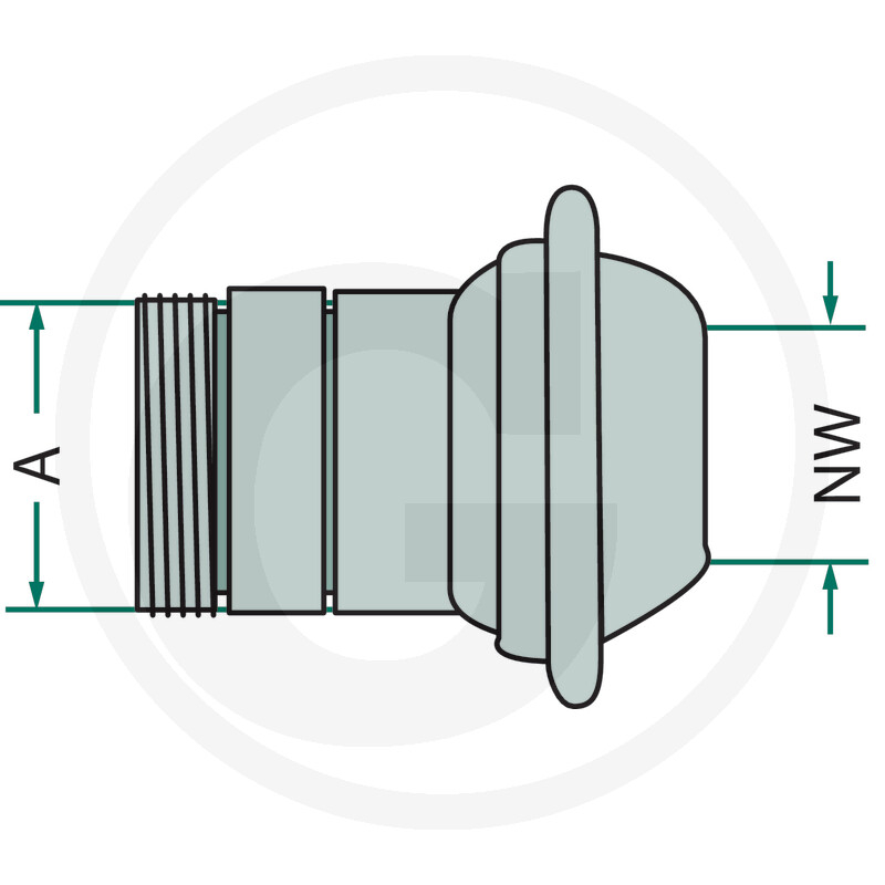Cupla tata cu filet 5'' sistem Italian [2]