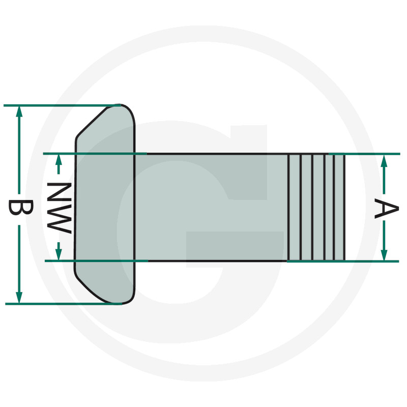 Cupla tata Perrot cu filet 4"  Perrot [2]