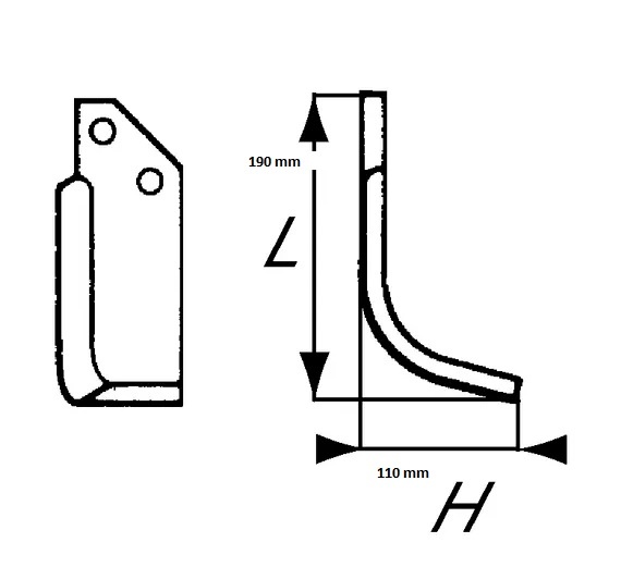 Cutit freza Muratori RB39002 [2]