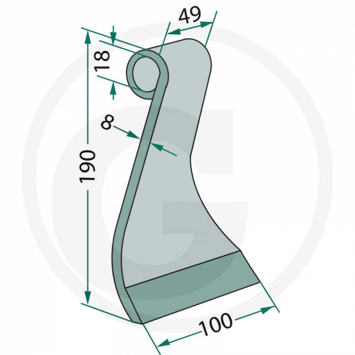 Cutit tocator *18 18063-ZZZ-46 MA6402077 [2]