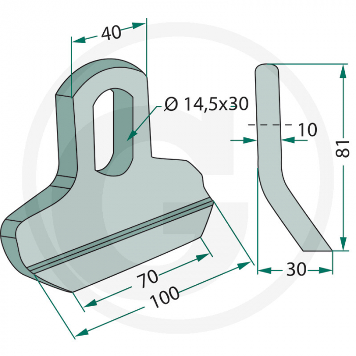 Cutit tocator 18063-NOB-45 JX135698   [2]