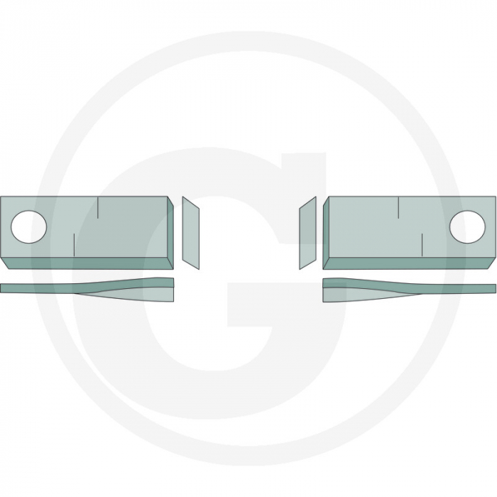 Cutite coasa Kuhn Ø 19 - stanga / dreapta 135752 134308 131117 123707 525139889.0/25 [2]