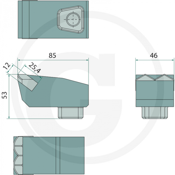 Dinte tocator forestier Agrimaster 3018831 12330428 3018831   [2]