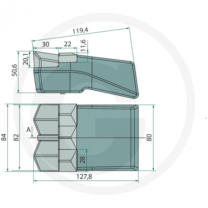 Dinte tocator forestier Kirpy 11017533 11017533   [3]