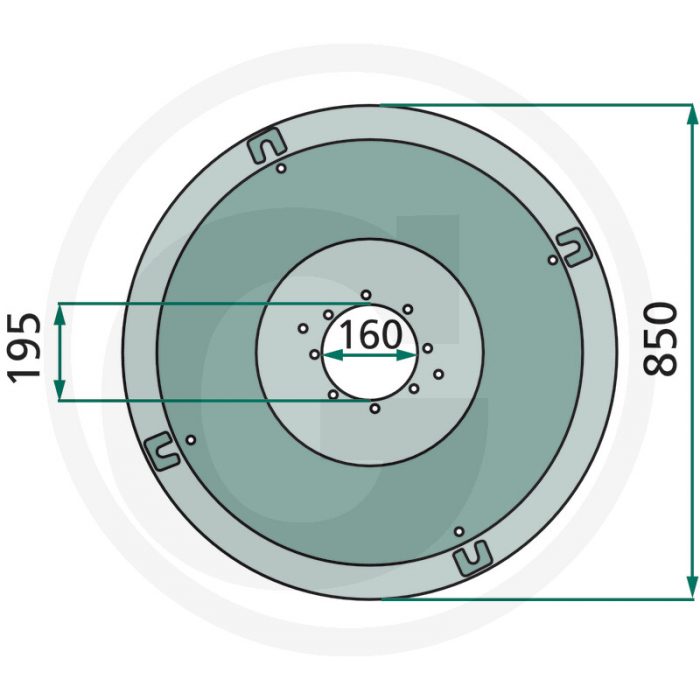 Disc cositoare Galfre 05003 64705003F [2]