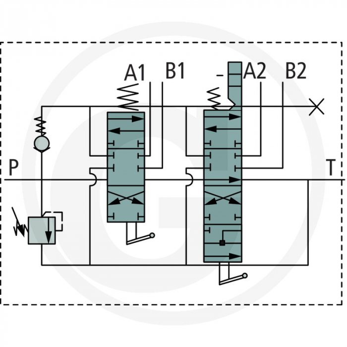 Distribuitor Joystick P40 02P40A1K16GV1   [3]