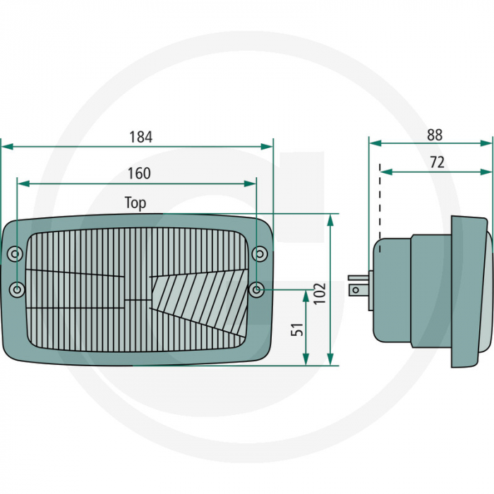 Far fata Steyr 1-34-172-007 1-34-172-045 1.34.172.045 134172007 134172045 IH134172045 27/189-59   [2]
