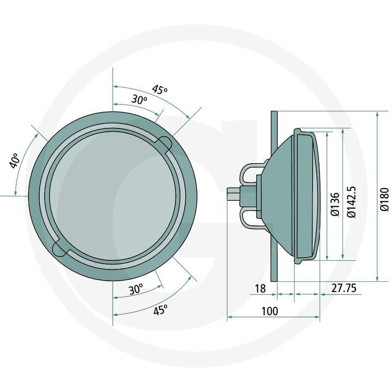Far principal Deutz-Fahr 4326366 04326366 1A3 003 370-067 Deutz Fahr [3]