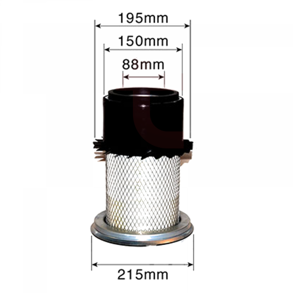 Filtru de aer exterior - Massey Ferguson 3595503M1 3515586M1   [2]