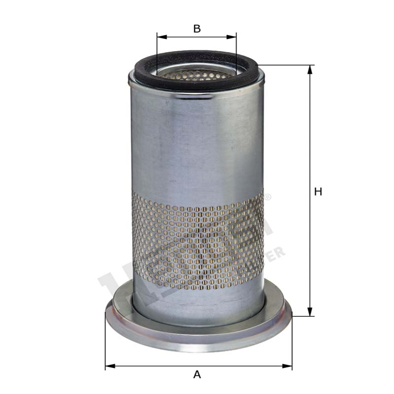 Filtru de aer exterior New Holland  1930605 Case-IH|Deutz Fahr|Fiat|Ford|Hurlimann|Lamborghini|New Holland|Same [2]