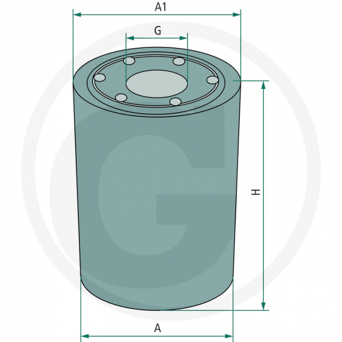 Filtru de carburant Takeuchi FF165 12990755801 FF165 FF0016500   [2]
