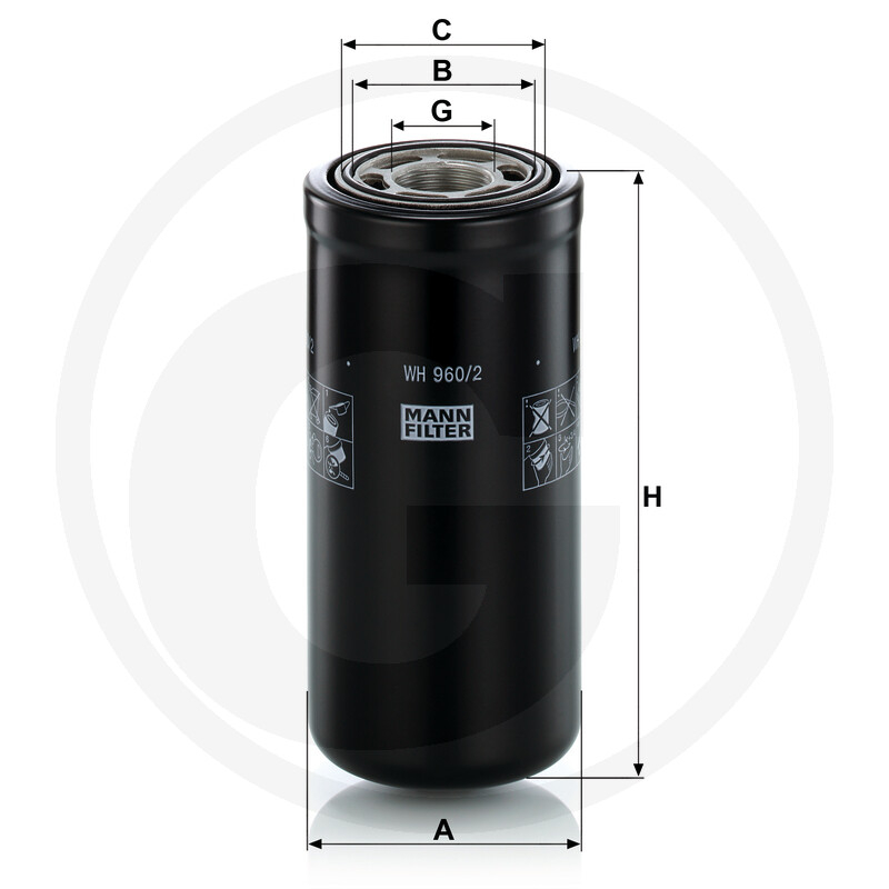 565WH960-2 Filtru hidraulic NH [2]