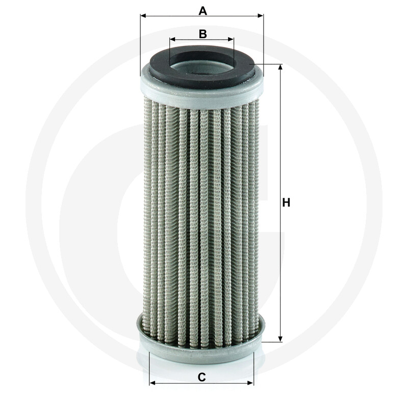 Filtru servo directie Fiat, Case IH, New Holland, 47 x 100 mm, HD 5004 | Tehnica Popan [2]