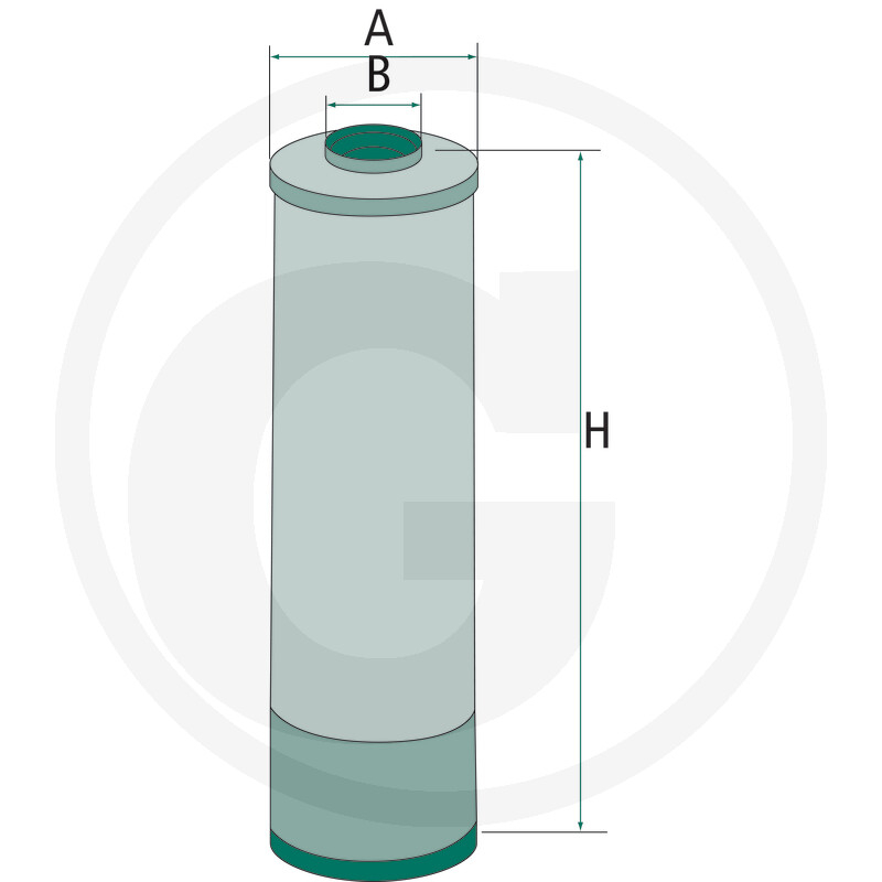 Filtru ulei transmisie / hidraulic Fendt P173486 12 80031174250808750317 [2]
