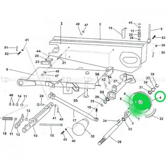Fulie mare coasa Deutz-Fahr 5036020180 56805036020180 [2]