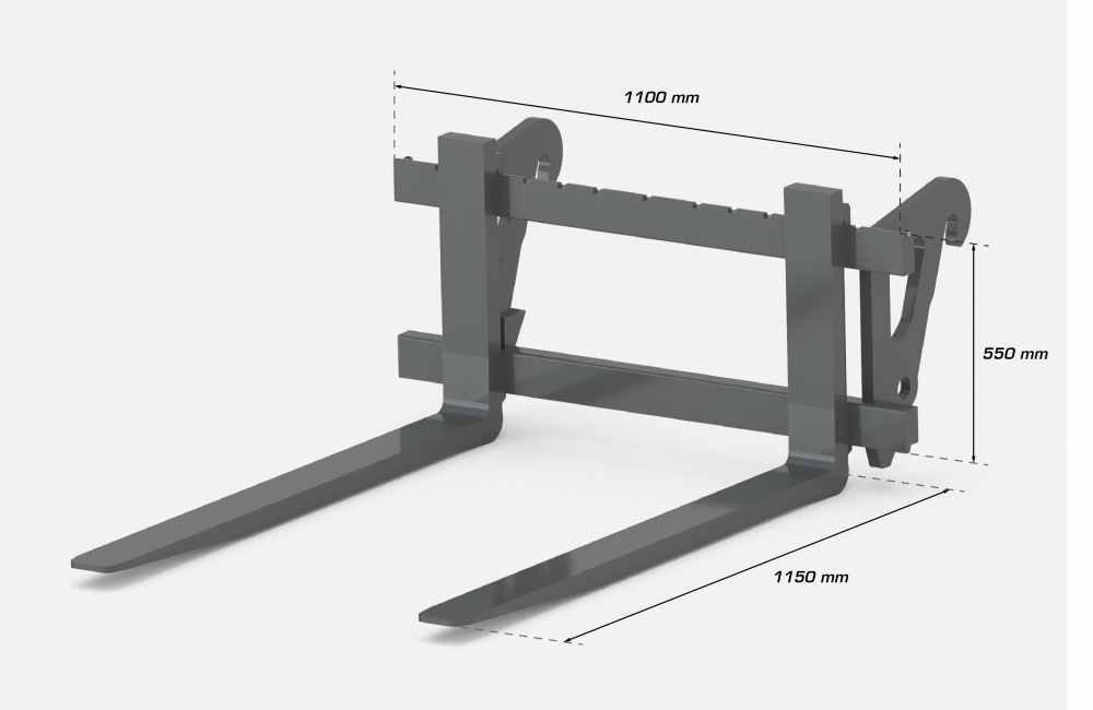 Furca pentru paleti 1.000 mm [2]