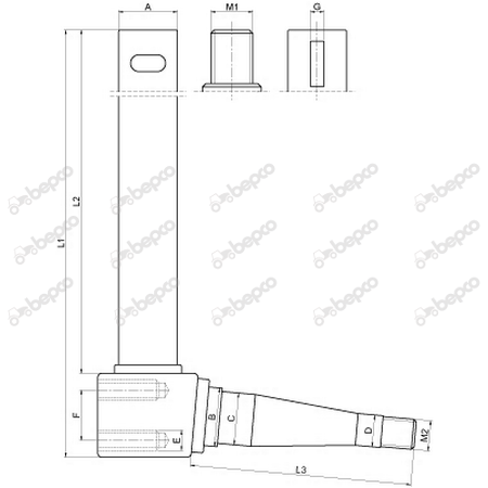 Fuzeta dreapta Ford 81816701 [2]