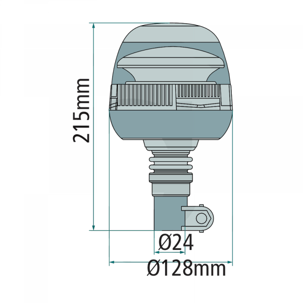Girofar cu LED 7070010410   [2]
