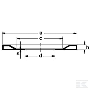 Inel coasa Vicon 35/48 x 64.8 mm - Nilos [3]
