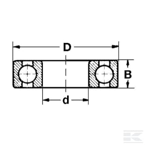 Inel coasa Vicon 35/48 x 64.8 mm - Nilos [2]