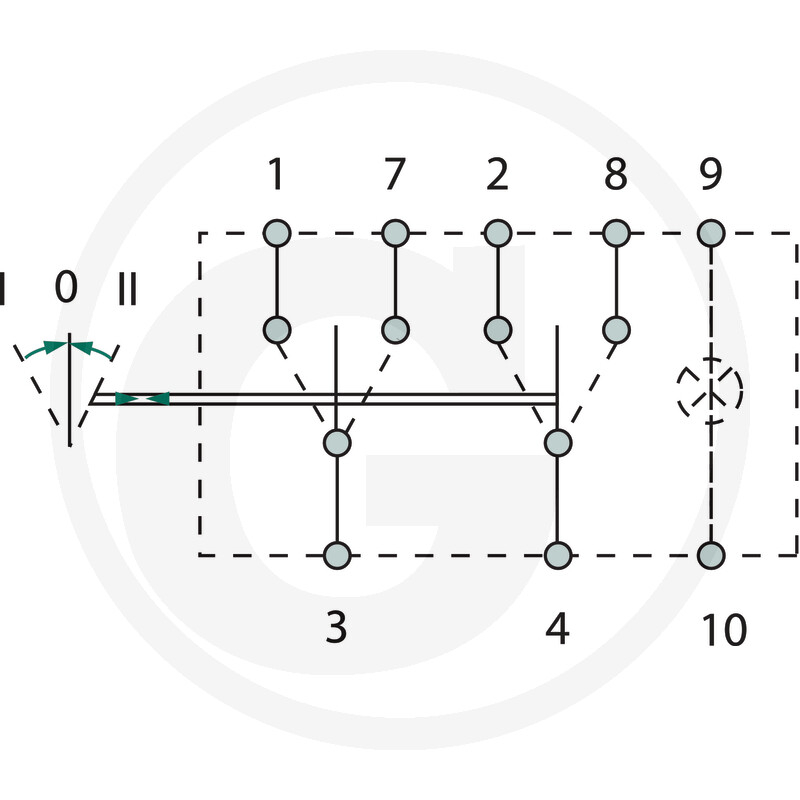 Intrerupator basculant in doua trepte [4]