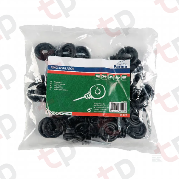 Izolator inelar negru surub 40mm x diametru 5 705001FA [2]