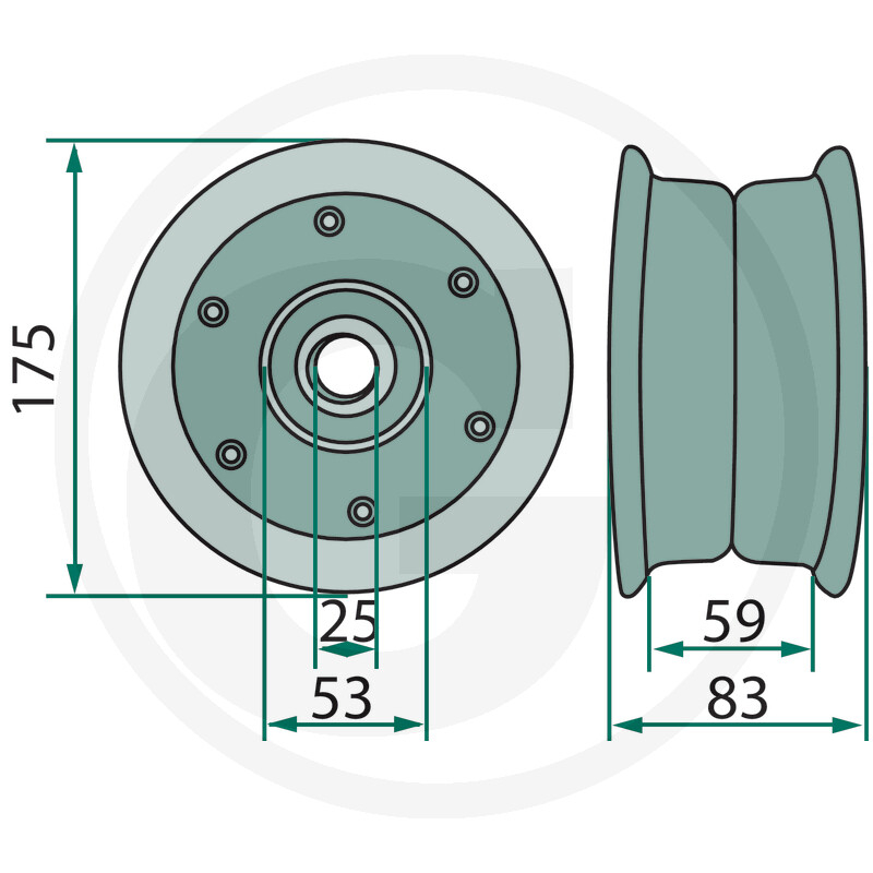 Janta grebla 3.50 x 6 [2]