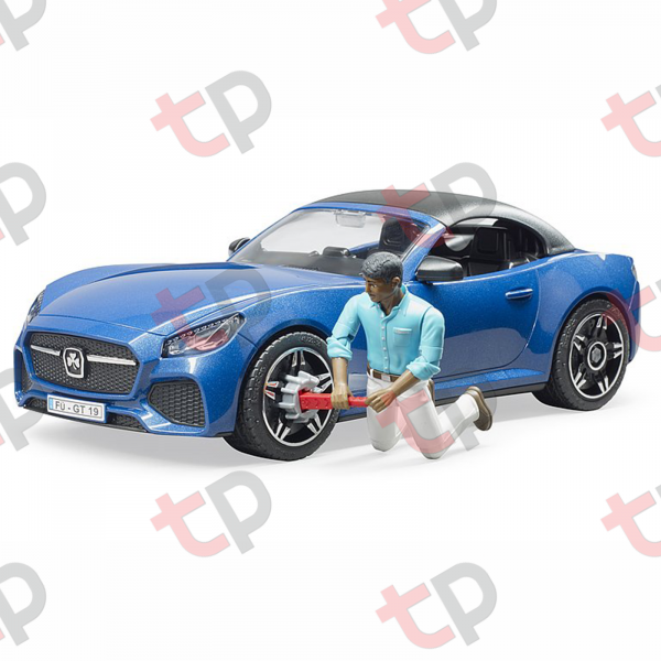 Jucarie - Masina Roadster decapotabila cu sofer 03481 Bruder 03481   [3]