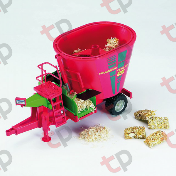 Jucarie - Remorca tehnologi capentru animale Strautmann Verti-Mix 1050 02127 Bruder 02127   [2]