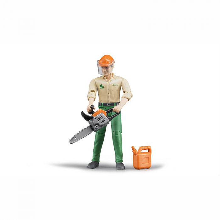 Jucărie - Figurină muncitor forestier cu accesorii [1]
