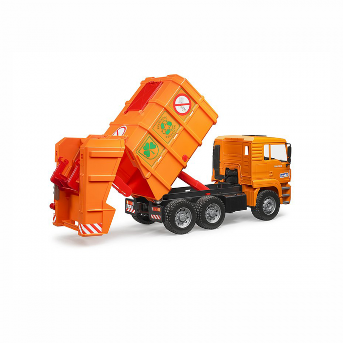 Mașină de gunoi MAN portocalie [2]