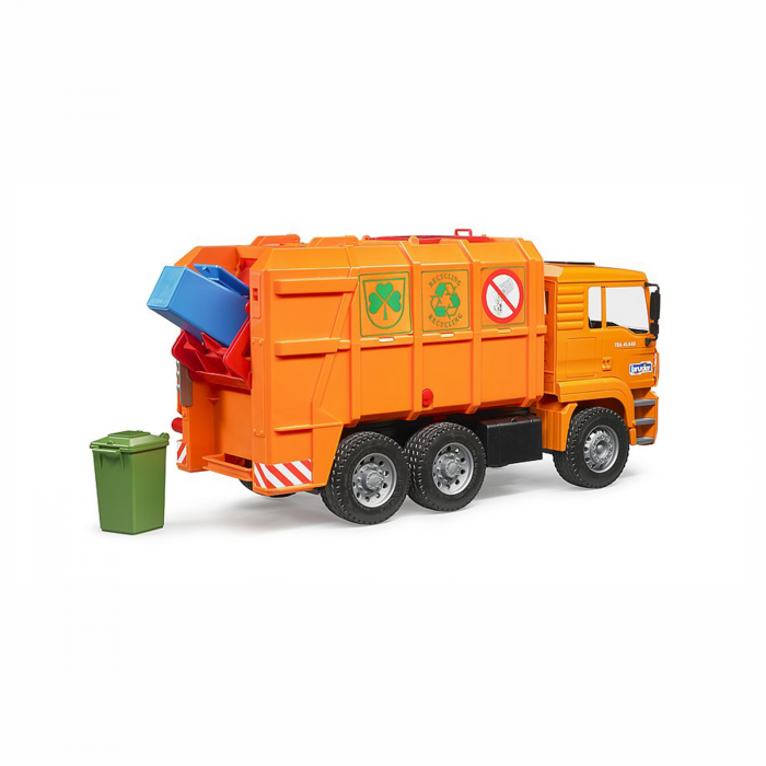 Mașină de gunoi MAN portocalie [3]