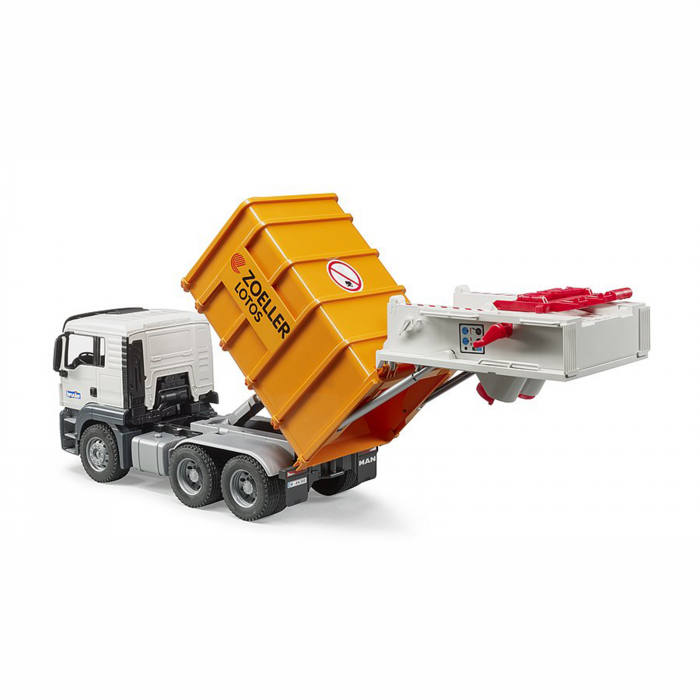 Camion MAN TGS cu macara și 3 containere deșeuri  [3]