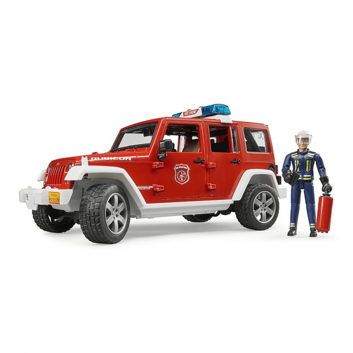 Mașină de pompieri Jeep Wrangler Rubicon cu accesorii [1]