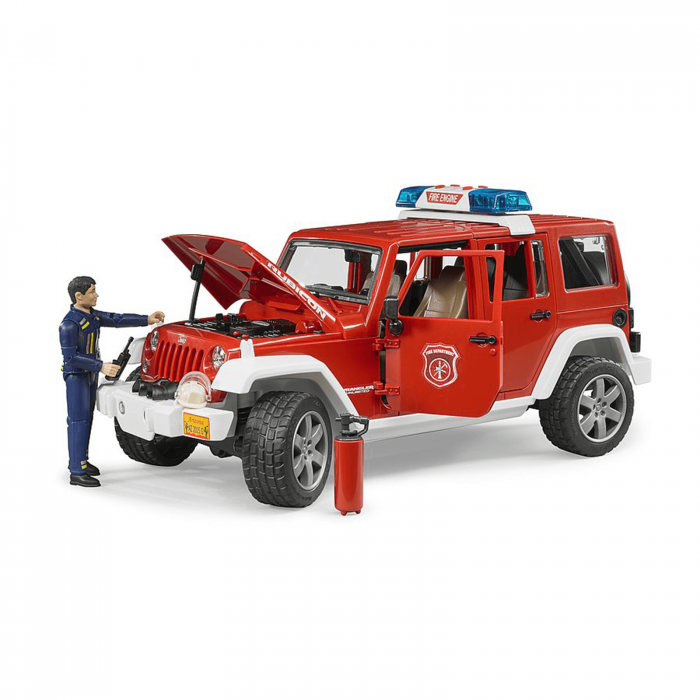Mașină de pompieri Jeep Wrangler Rubicon cu accesorii [2]