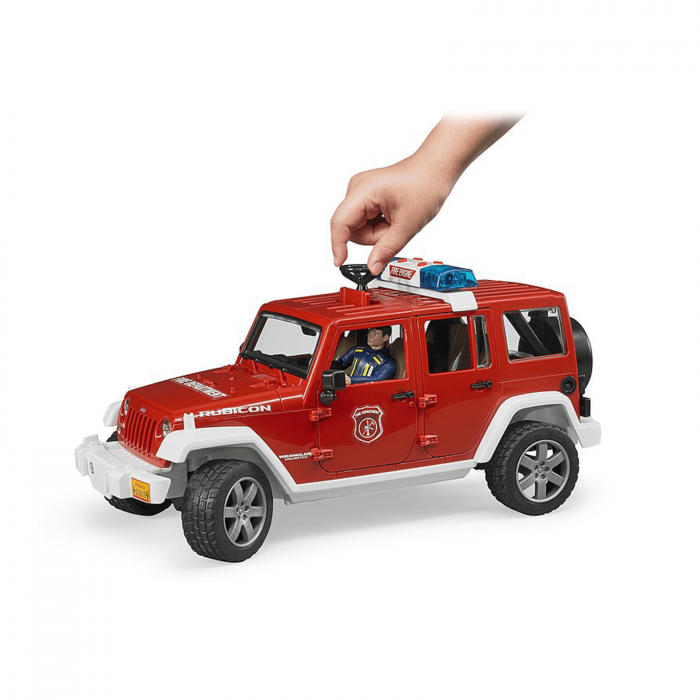 Mașină de pompieri Jeep Wrangler Rubicon cu accesorii [3]