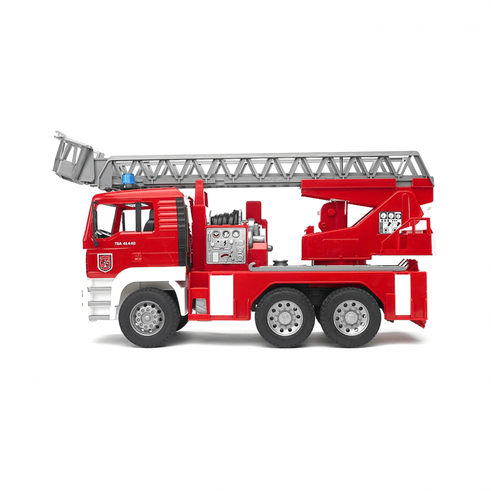 Mașină de pompieri MAN TGA cu scară rotativă și modul de sunet și lumini [3]