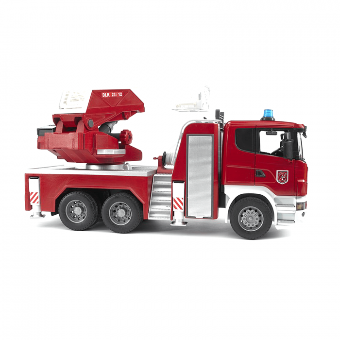 Masina de pompieri Scania seria R cu pompa de apa, scara rotativa, modul de sunet si lumini  [5]