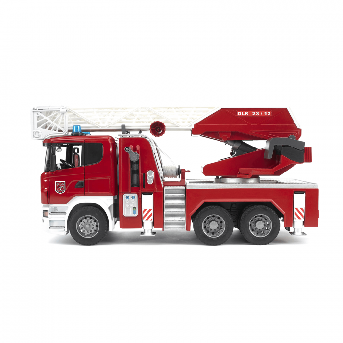 Masina de pompieri Scania seria R cu pompa de apa, scara rotativa, modul de sunet si lumini  [2]