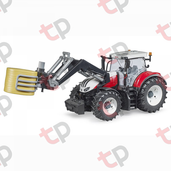 Jucarie - Cleste pentru incarcator frontal baloti cu 1 balot rotund 02332 Bruder 02332 [3]