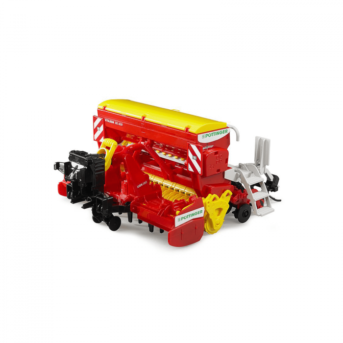 Jucarie - Semanatoare cu grapa rotativa Pöttinger Vitasem 302ADD 02347 Bruder 02347   [2]