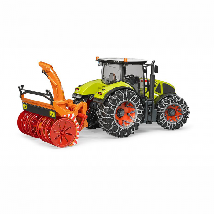Jucarie - Tractor cu lanturi de zapada si freza Claas Axion 950 03017 Bruder 03017   [2]
